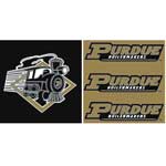 Purdue Boilermakers 6" Tall Wallpaper Border