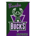 Milwaukee Bucks 29" x 45" Deluxe Wallhanging
