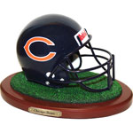 Chicago Bears NFL Football Helmet Figurine