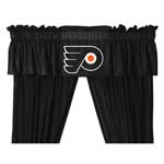 Philadelphia Flyers Locker Room Window Valance