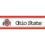 Ohio State Buckeyes 5 1/4" Tall Wallpaper Border