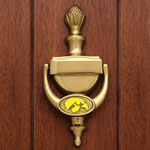 Iowa Hawkeyes NCAA College Brass Door Knocker