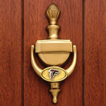 Atlanta Falcons NFL Brass Door Knocker