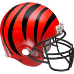 Cincinnati Bengals Helmet Fathead NFL Wall Graphic