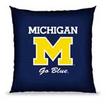 Michigan Wolverines 18" Toss Pillow