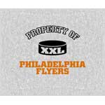 Philadelphia Flyers 58" x 48" "Property Of" Blanket / Throw