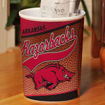 Arkansas Razorbacks NCAA College Office Waste Basket
