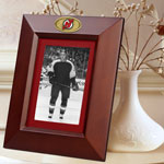 New Jersey Devils NHL 10" x 8" Brown Vertical Picture Frame
