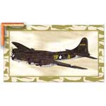 Memphis Belle - Contemporary mount print with beveled edge