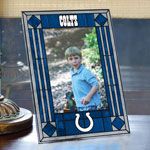 Indianapolis Colts NFL 9" x 6.5" Vertical Art-Glass Frame