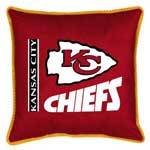 Kansas City Chiefs Side Lines Toss Pillow