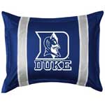 Duke Blue Devils Side Lines Pillow Sham