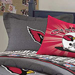 Arizona Cardinals NFL Team Denim Pillow Sham
