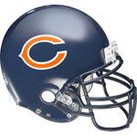 Chicago Bears Helmet Fathead NFL Wall Graphic