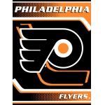 Philadelphia Flyers NHL "Tie Dye" 60" x 80" Super Plush Throw