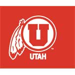 Utah Utes 60" x 50" Classic Collection Blanket / Throw