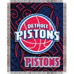 Detroit Pistons  NBA 48" x 60" Triple Woven Jacquard Throw