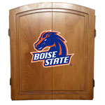 Boise State Broncos Dart Board Cabinet