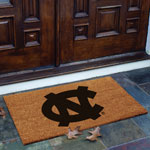 North Carolina Tarheels UNC NCAA College Rectangular Outdoor Flocked Door Mat