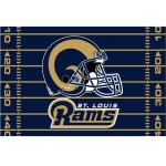 St. Louis Rams NFL 39" x 59" Tufted Rug