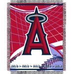 Los Angeles Angels MLB 48"x 60" Triple Woven Jacquard Throw