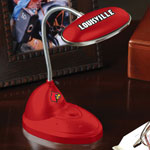 Louisville Cardinals NCAA College LED Desk Lamp