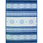 Blue Alison Fleece Blanket