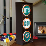 Miami Dolphins NFL Stop Light Table Lamp