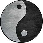 Ying Yang Rug (51" Round)