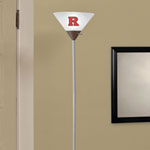 Rutgers University NCAA College Torchiere Floor Lamp