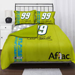 Carl Edwards 99 NASCAR Twin Comforter Set with 2 Shams 63" x 86"
