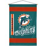 Miami Dolphins Side Lines Wall Hanging