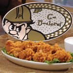 Purdue Boilermakers NCAA College 12" Gameday Ceramic Oval Platter