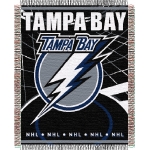 Tampa Bay Lightning NHL 48" x 60" Triple Woven Jacquard Throw