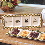 Missouri Tigers NCAA College Gameday Ceramic Relish Tray