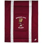 Mississippi State Bulldogs Side Lines Comforter