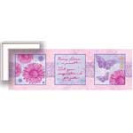 Inspirations - Contemporary mount print with beveled edge