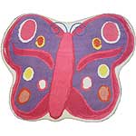 Butterfly Rug (35" x 39")