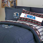 Dallas Mavericks Team Denim Window Valance