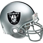 Oakland Raiders Helmet Fathead NFL Wall Graphic