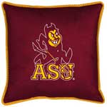 Arizona State Sun Devils Side Lines Toss Pillow