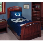Indianapolis Colts NFL Twin Comforter Set 63" x 86"