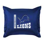 Detroit Lions Locker Room Pillow Sham