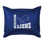 Detroit Lions Locker Room Pillow Sham