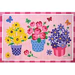 Blossoms & Butterflies Rug (39" x 58")