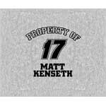 #17 Matt Kenseth 58" x 48" "Property Of" Blanket / Throw