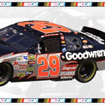 Kevin Harvick #29 Race Car Wallpaper Border