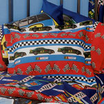 Nascar Fast Track Pillow Sham