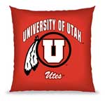 Utah Utes 18" Toss Pillow