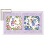 Flower Fairies - Contemporary mount print with beveled edge